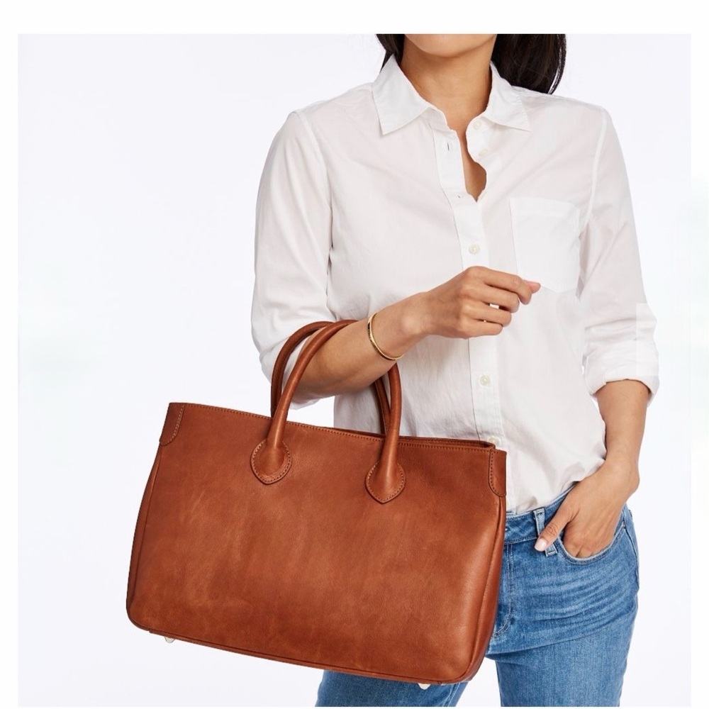 Mark & Graham ELISABETTA SLOUCH LEATHER HANDBAG